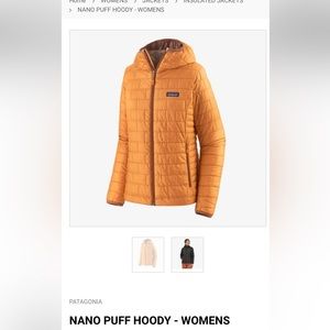 Patagonia Nano Puff Hoody Brand New Tags on